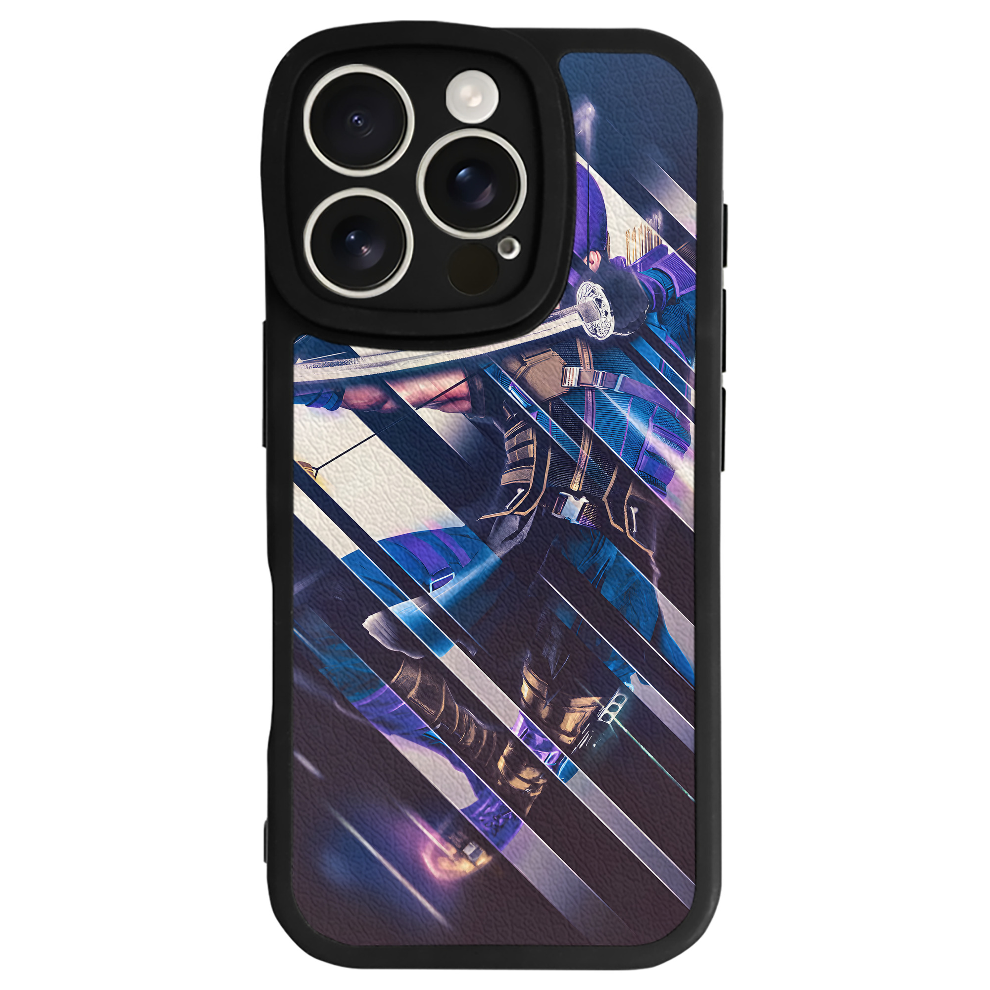 （画像用） アベンジャーズ The Avengers 【iPhone 16シリーズ対応】シリコンスマホケース（レザー調） 材質：シリコン